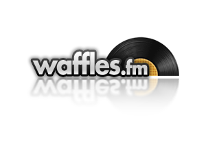 Transparent waffles.fm logo.