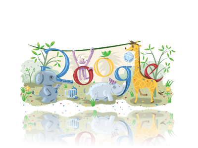 Google logo for Google 2009. Logo: